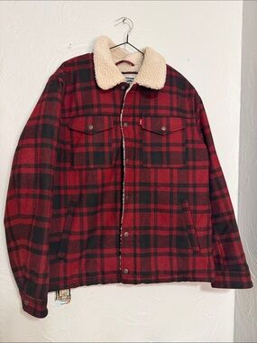 Levi flannel jacket
